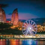 ما هي المسافة بين باكو وقوبا؟